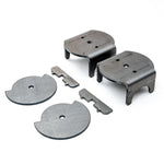 Coil Plate Mounts with Retainers (Pair) - Ballistic Fabrication