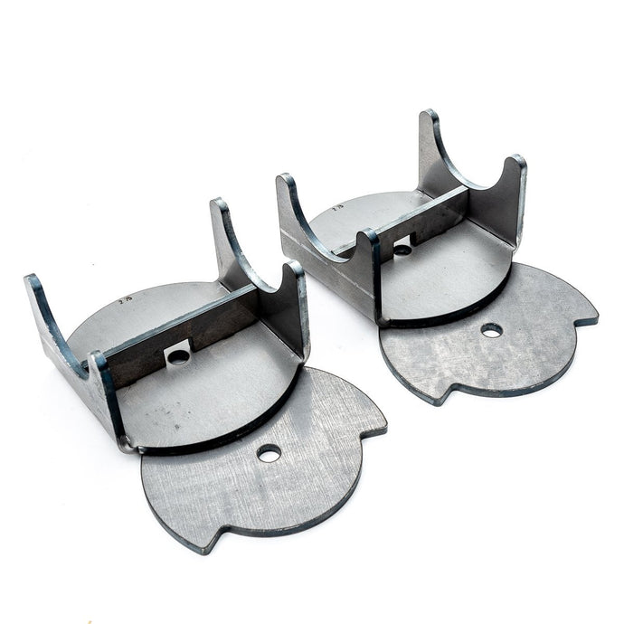 Coil Plate Mounts with Retainers (Pair) - Ballistic Fabrication