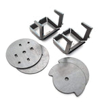 Coil Spring Frame Mounts With Retainers (Pair) - Ballistic Fabrication