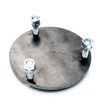 6 x 5.5 in Spare Tire Mounting Plate