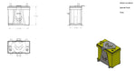 Ballistic D51 Optima Battery Box - Ballistic Fabrication