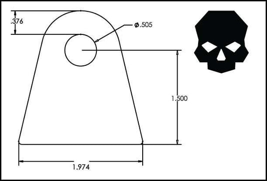 Flat Bottom Tabs Shop Kit (x50 BRK-1058-2) - Ballistic Fabrication