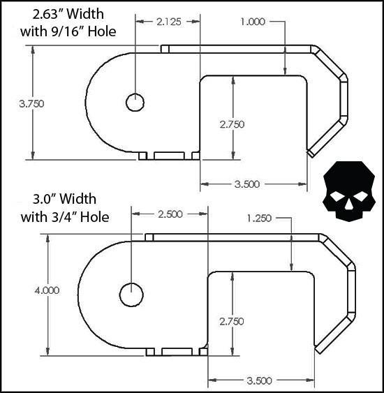 Load image into Gallery viewer, Rockwell Link Brackets (Pair) -  Rockwell Specific - Ballistic Fabrication
