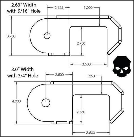 Rockwell Link Brackets (Pair) -  Rockwell Specific - Ballistic Fabrication