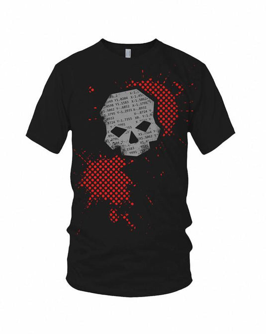 G-Code Skull Ballistic Fab T-Shirt -  Swag - Ballistic Fabrication