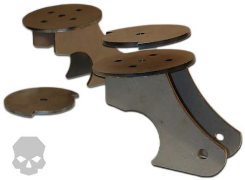 Load image into Gallery viewer, Axle Link / Coil Mount Brackets (Pair) - Ballistic Fabrication
