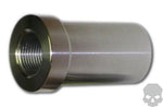 Race Style Chromoly 1.0 in - 14 tpi  Tube Adapter 1.25 in - 1.5 in -  Tube Adapter - Ballistic Fabrication