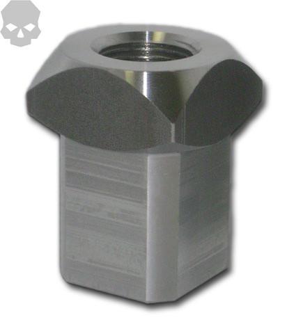 Load image into Gallery viewer, 7/8 in Square Tube Adapter -  Tube Adapter - Ballistic Fabrication
