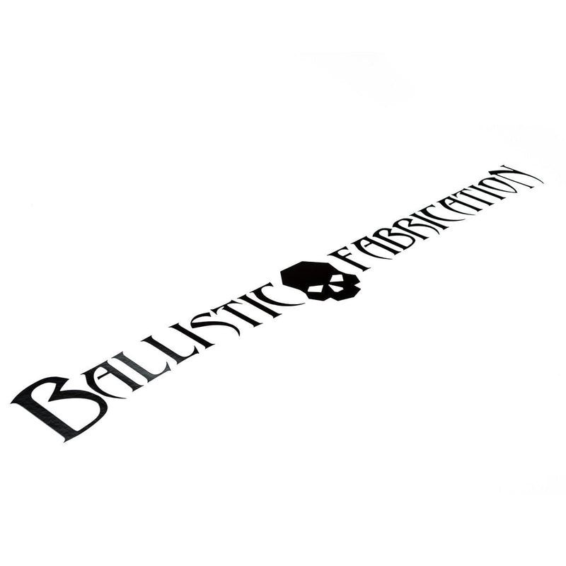Load image into Gallery viewer, Ballistic Fabrication Windshield Sticker - Ballistic Fabrication
